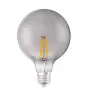 Ledvance Smart+ Wifi E27 Globe Classic Filament Smoky 6W 540lm - 825 Zeer Warm Wit | Dimbaar - Vervangt 50W